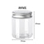30Pcs 50ml Empty Plastic Clear Cosmetic Jars With Lid Skincare Makeup Containers Pill Cream Sample Pot Spice Jars Travel Bottles - Slobuy