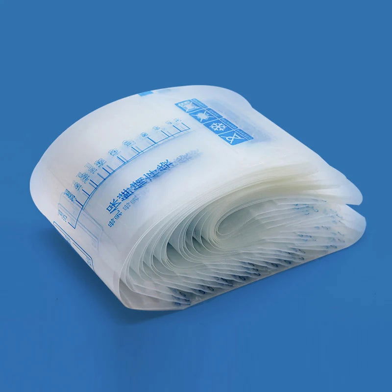 30 Pieces 250ml Milk Freezer Bags Mother Milk Baby Food Storage Breast Milk Storage Bag BPA Free Baby Safe Feeding Bags Feeding - Slobuy