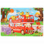 30 Pieces Wooden Jigsaw Puzzle Kids Cartoon Animal Vehicle Puzzles Games Baby Early Learning Educational Toys for Children - Slobuy