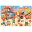 30 Pieces Wooden Jigsaw Puzzle Kids Cartoon Animal Vehicle Puzzles Games Baby Early Learning Educational Toys for Children - Slobuy