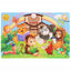 30 Pieces Wooden Jigsaw Puzzle Kids Cartoon Animal Vehicle Puzzles Games Baby Early Learning Educational Toys for Children - Slobuy