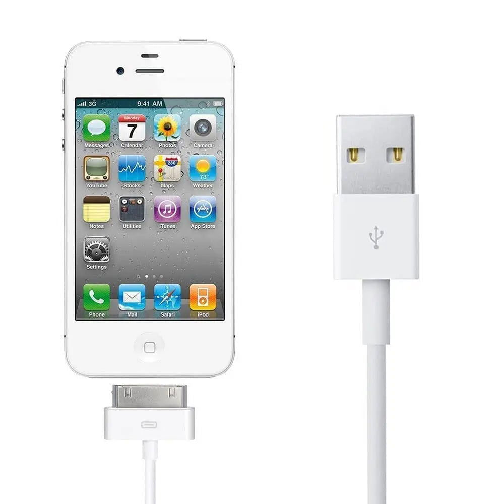 30 Pin Cord Adapter Accessories Nano Touch Charging Data Cable Usb Charger For IPhone 4 4s 3G 3GS IPad 1 2 3 IPod Mobile Phone - Slobuy