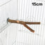 1pcs 15/20/30cm Birds Accessories Bird Cage Sticks Wooden Stuff Stand Tree Branch Perches Asesorips Para Aves Vogel Stokjes - Slobuy