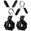 2PCS 25/28/30mm Quick Release Barbell Clamps Spin lock Barbell Collars Weight Bar Clips for Weightlifting and Strength Training - Slobuy
