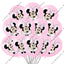 Disney 10/20/30pcs 12 Inch Pink Minnie Mouse Latex Balloon Party Supplies Party Balloon Balloons for Birthday Party Decorations - Slobuy