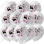 Disney 10/20/30pcs 12 Inch Pink Minnie Mouse Latex Balloon Party Supplies Party Balloon Balloons for Birthday Party Decorations - Slobuy
