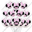Disney 10/20/30pcs 12 Inch Pink Minnie Mouse Latex Balloon Party Supplies Party Balloon Balloons for Birthday Party Decorations - Slobuy
