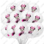 Disney 10/20/30pcs 12 Inch Pink Minnie Mouse Latex Balloon Party Supplies Party Balloon Balloons for Birthday Party Decorations - Slobuy