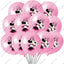 Disney 10/20/30pcs 12 Inch Pink Minnie Mouse Latex Balloon Party Supplies Party Balloon Balloons for Birthday Party Decorations - Slobuy