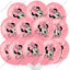 Disney 10/20/30pcs 12 Inch Pink Minnie Mouse Latex Balloon Party Supplies Party Balloon Balloons for Birthday Party Decorations - Slobuy