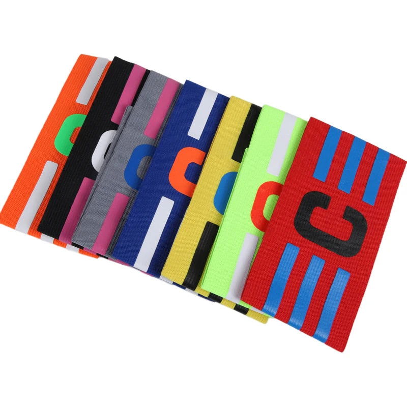 31*6.5cm Professional Football Armband Nylon Adjustable Soccer Arm Band Leader Match Football Armband Captain Armband Band - Slobuy