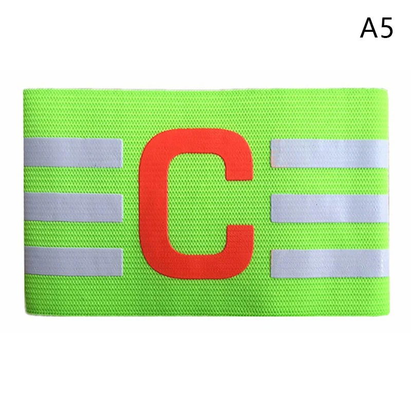31*6.5cm Professional Football Armband Nylon Adjustable Soccer Arm Band Leader Match Football Armband Captain Armband Band - Slobuy