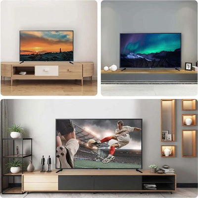 32-65 Inch Universal TV Base Pedestal Feet TV Stand Mount Table Top Desktop Bracket Accessories With Screw Sets - Slobuy