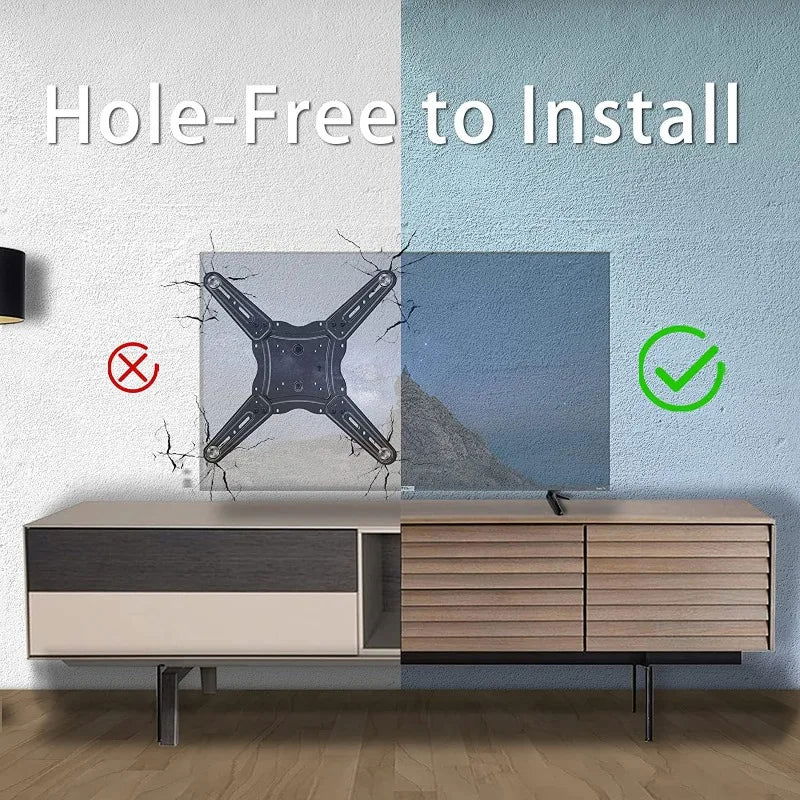 32-65 Inch Universal TV Base Pedestal Feet TV Stand Mount Table Top Desktop Bracket Accessories With Screw Sets - Slobuy