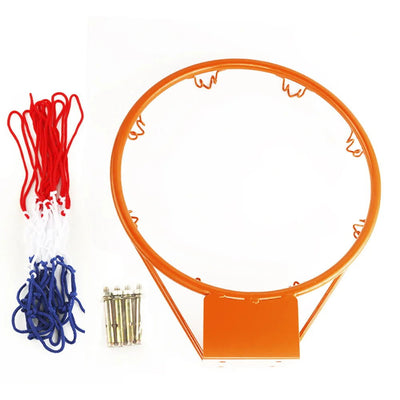 32cm Hanging Basketball Wall Mounted Goal Hoop Rim Net Sport Net Indoor And Outdoor Basketball Wall Hanging Basket Net - Slobuy