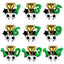 32inch Green Digit Number Globos Football Helium Balloons Trophy Balloon Children's Gifts Birthday Party Decorations Kids - Slobuy