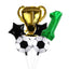 32inch Green Digit Number Globos Football Helium Balloons Trophy Balloon Children's Gifts Birthday Party Decorations Kids - Slobuy