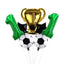 32inch Green Digit Number Globos Football Helium Balloons Trophy Balloon Children's Gifts Birthday Party Decorations Kids - Slobuy