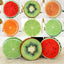 33cm Cushion Fruit Shape For  In-bed Reading And Watching Back And Head Pillow Round Cushion Lint-free - Slobuy