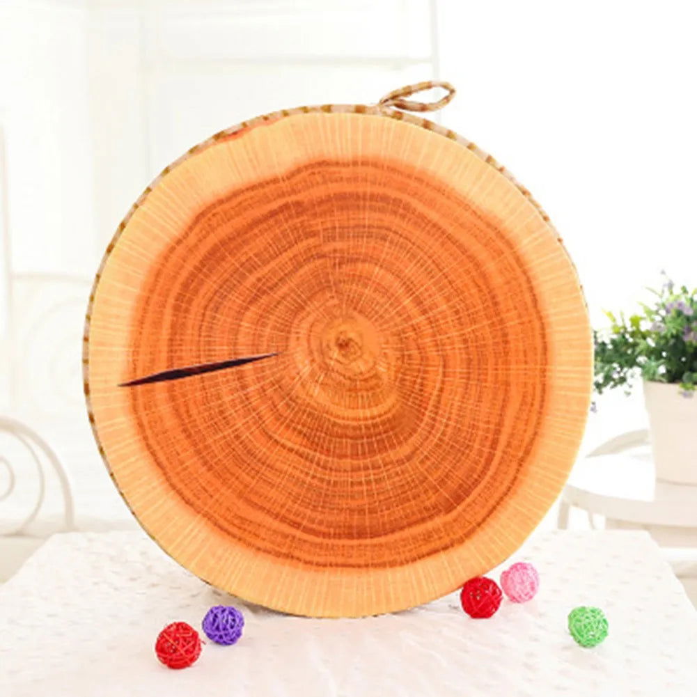 33cm Cushion Fruit Shape For  In-bed Reading And Watching Back And Head Pillow Round Cushion Lint-free - Slobuy