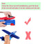 Kids 24/34cm Foam Plane Launcher Outdoor Toy for Boys Sport Catapult Game Children Girl Birthday Xmas Gifts - Slobuy