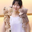 35cm Cartoon Animal Hand Puppet Parent-child Game Doll Lion Elephant Pig Appease Toys Birthday Gifts For Children - Slobuy