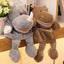 35cm Cartoon Animal Hand Puppet Parent-child Game Doll Lion Elephant Pig Appease Toys Birthday Gifts For Children - Slobuy