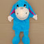 35cm Cartoon Animal Hand Puppet Parent-child Game Doll Lion Elephant Pig Appease Toys Birthday Gifts For Children - Slobuy
