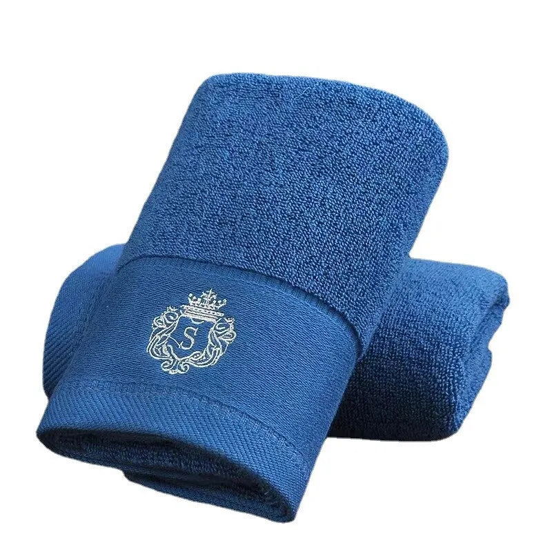 35×75cm 100% Cotton Face Towel Adults Baby Hand Embroidered Luxury Hand Face Bathroom Towel - Slobuy