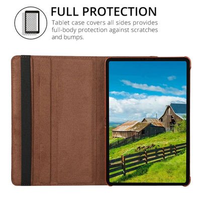 360 Degree Rotating Case For Xiaomi RedMi Pad SE 11" 10.6" Stand Cover Mi Pad 5 6 Pro 11 Inch PU Leather Tablet Protective Cases - Slobuy