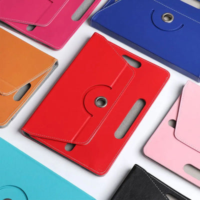 360 Degree Rotating Universal Tablet Case PU Leather Cover For Samsung Galaxy Tab 7 8 9 10.1 inch Android Tablet PC - Slobuy