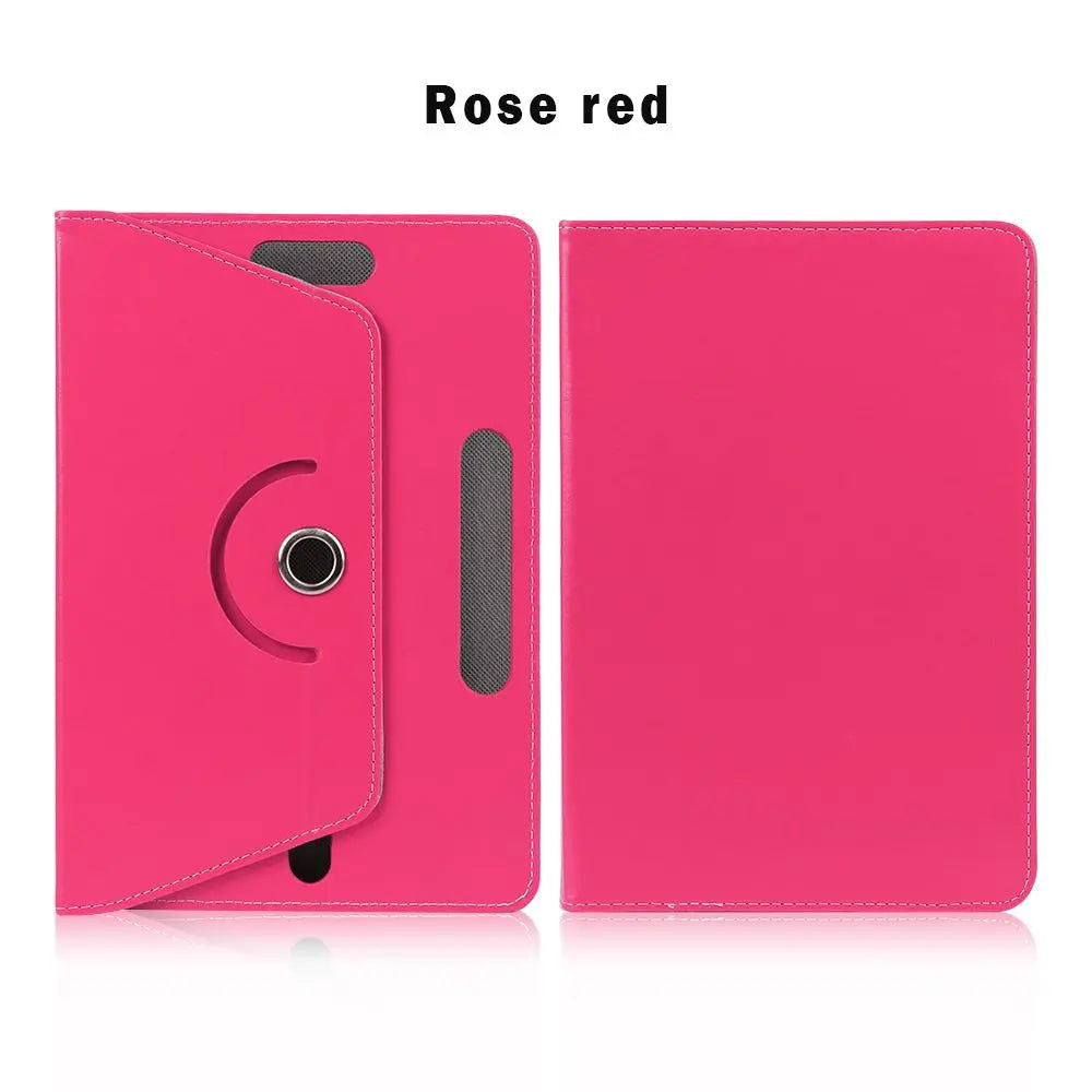360 Degree Rotating Universal Tablet Case PU Leather Cover For Samsung Galaxy Tab 7 8 9 10.1 inch Android Tablet PC - Slobuy