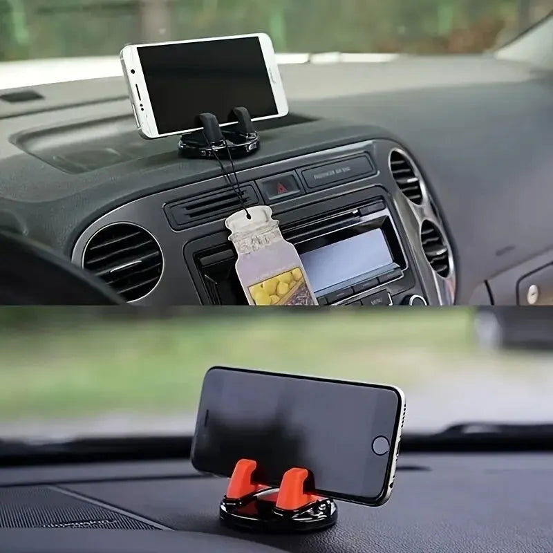 360° Rotatable Mobile Phone Holder Car Bracket Non-Slip GPS Navigation Car Mount Stand Support in Car Universal for All Phones - Slobuy
