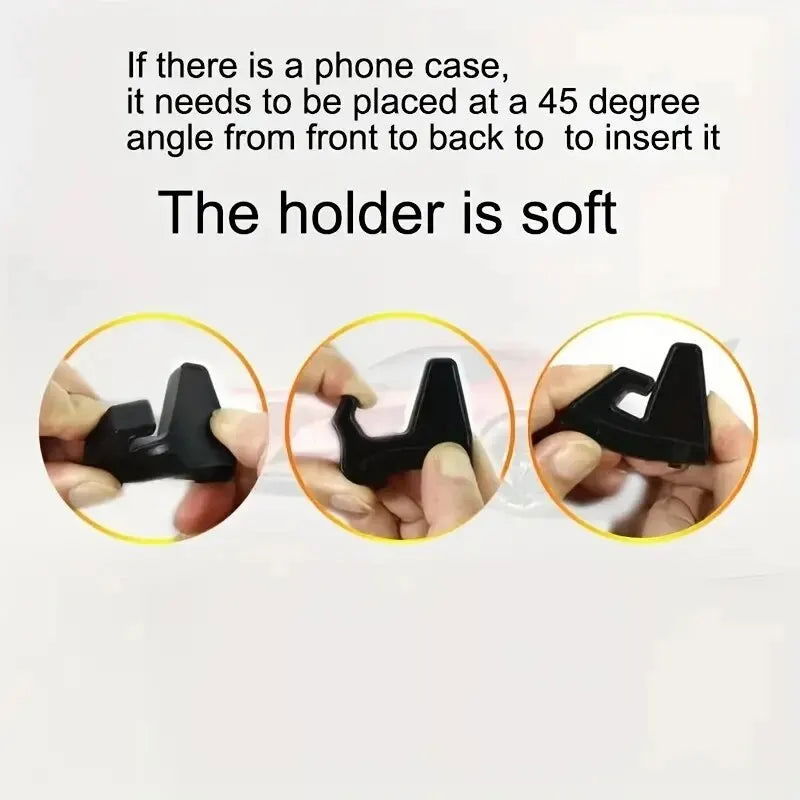 360° Rotatable Mobile Phone Holder Car Bracket Non-Slip GPS Navigation Car Mount Stand Support in Car Universal for All Phones - Slobuy