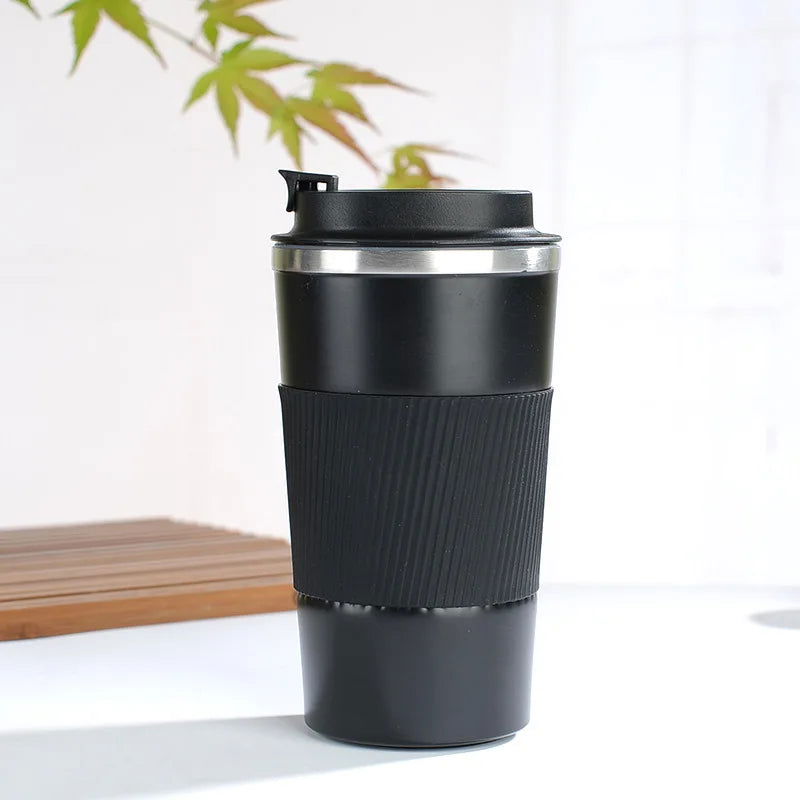 380ml 510ml Stainless Steel Coffee Cup Thermal Mug Garrafa Termica Cafe Copo Termico Caneca Non-slip Travel Car Insulated Bottle - Slobuy