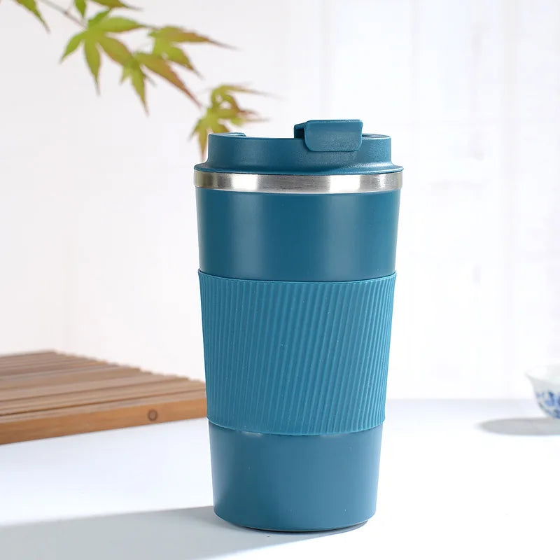 380ml 510ml Stainless Steel Coffee Cup Thermal Mug Garrafa Termica Cafe Copo Termico Caneca Non-slip Travel Car Insulated Bottle - Slobuy