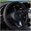 37/38cm Automobile Universal Steering Wheel Cover Non-slip Car Steering Wheel Cover Non-slip Embossed PU Leather Cars Accessory - Slobuy