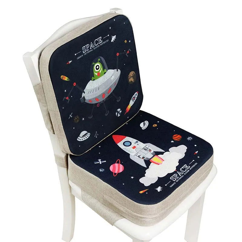 39*39cm Booster Seat Cushion Children Increased Chair Pad Anti-Skid Waterproof Baby Dining Cushion Adjustable Chair Cushion - Slobuy