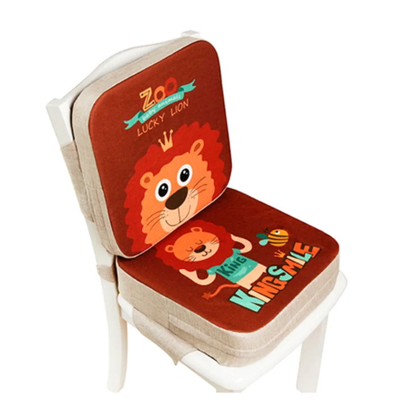 39*39cm Booster Seat Cushion Children Increased Chair Pad Anti-Skid Waterproof Baby Dining Cushion Adjustable Chair Cushion - Slobuy