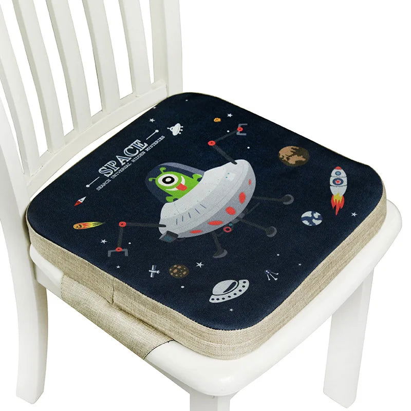 39*39cm Booster Seat Cushion Children Increased Chair Pad Anti-Skid Waterproof Baby Dining Cushion Adjustable Chair Cushion - Slobuy