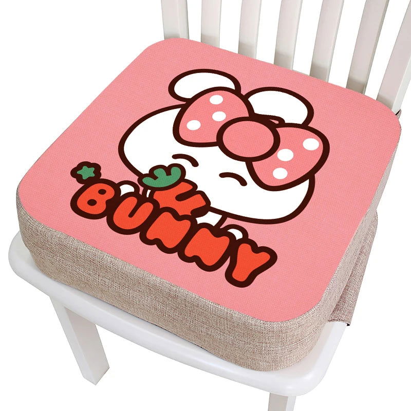 39*39cm Booster Seat Cushion Children Increased Chair Pad Anti-Skid Waterproof Baby Dining Cushion Adjustable Chair Cushion - Slobuy
