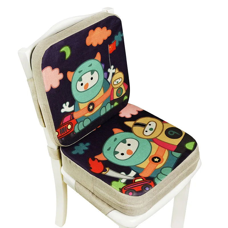 39*39cm Booster Seat Cushion Children Increased Chair Pad Anti-Skid Waterproof Baby Dining Cushion Adjustable Chair Cushion - Slobuy
