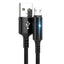 3A Fast Charging USB Micro Cable Data Cable Charger Cord for Samsung Xiaomi Phone Accessories LED Indicator Usb Cable - Slobuy