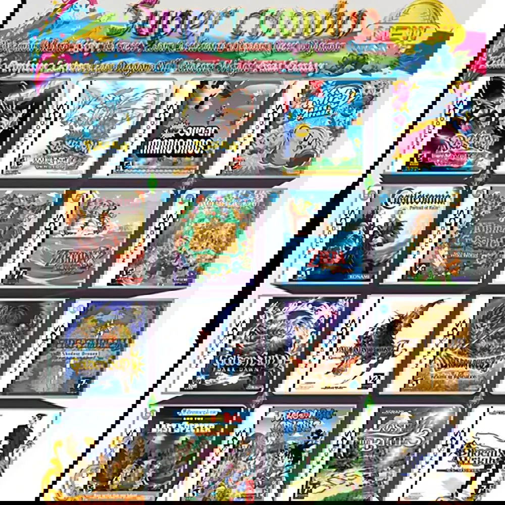 3DS NDS Game Card Combined Card 510 In 1 NDS Combined Card NDS Cassette 482 IN1 208 500 - Slobuy