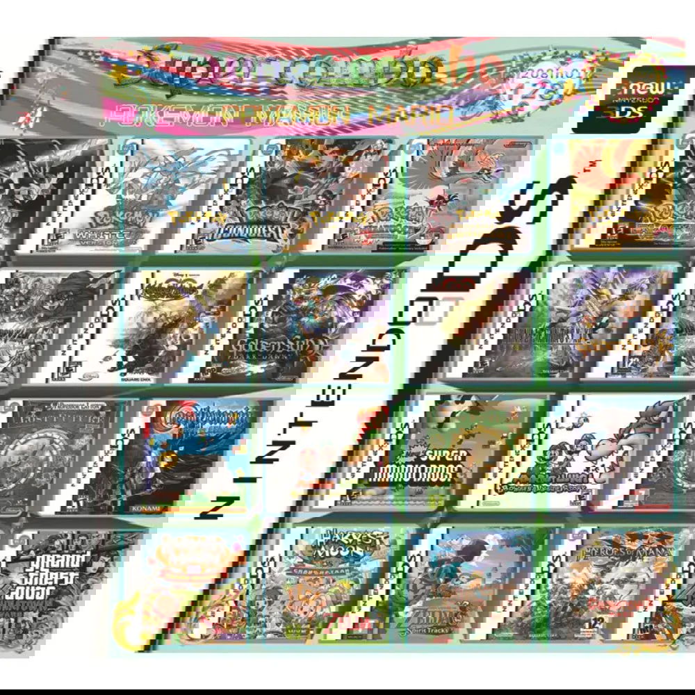 3DS NDS Game Card Combined Card 510 In 1 NDS Combined Card NDS Cassette 482 IN1 208 500 - Slobuy