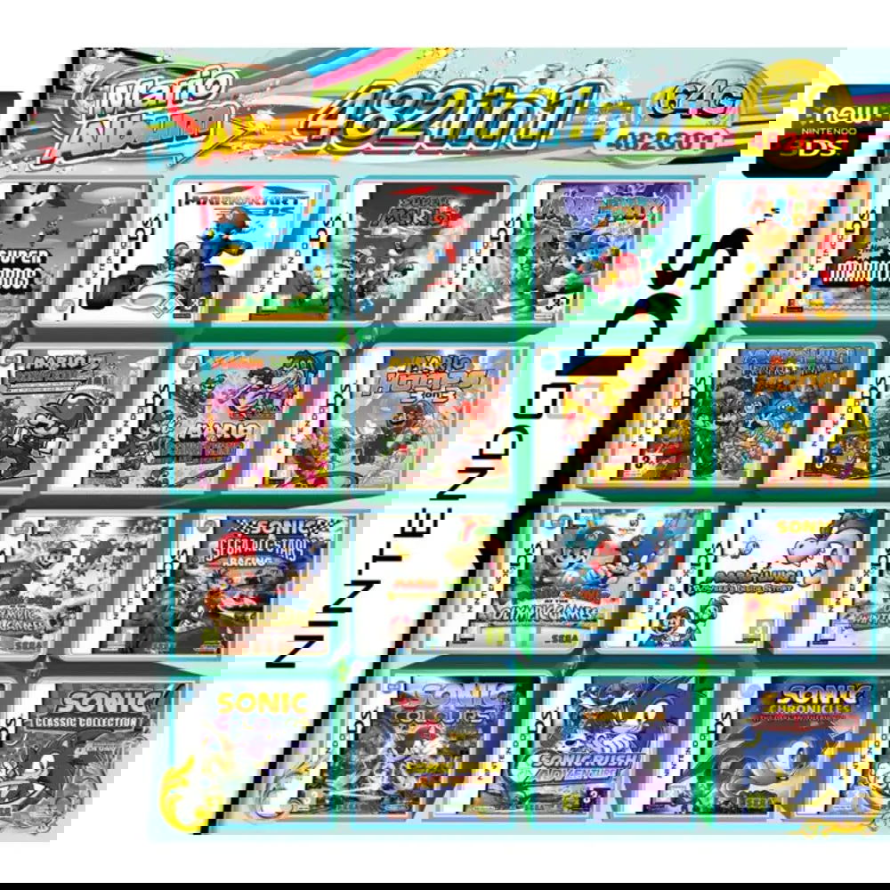 3DS NDS Game Card Combined Card 510 In 1 NDS Combined Card NDS Cassette 482 IN1 208 500 - Slobuy