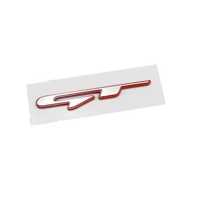 3D Car GT line Design Fender Rear Trunk body Emblem Badge sticker For Peugeot For Kia K9 Forte Ceed Cerato RIO K3 K5 Accessories - Slobuy