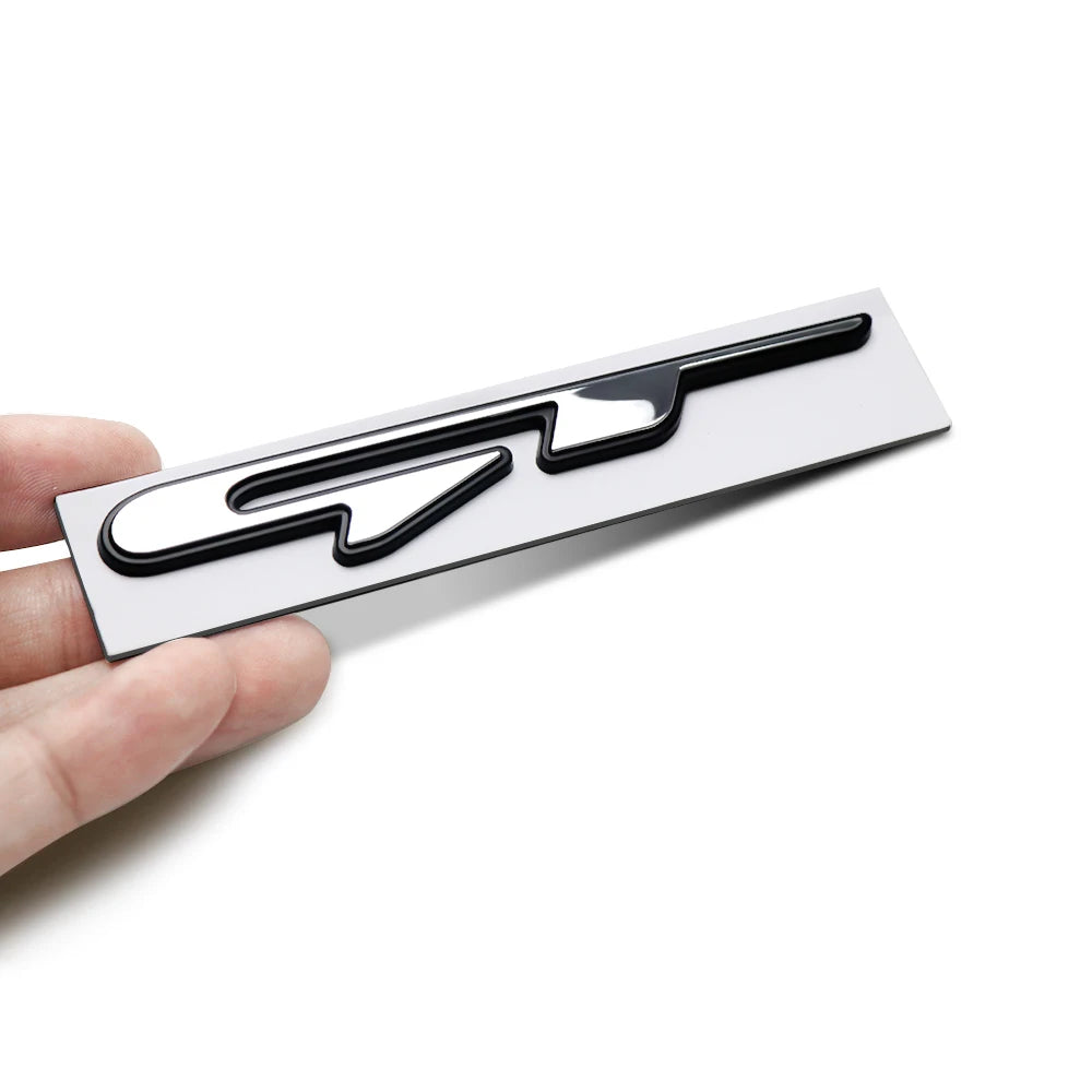 3D Car GT line Design Fender Rear Trunk body Emblem Badge sticker For Peugeot For Kia K9 Forte Ceed Cerato RIO K3 K5 Accessories - Slobuy