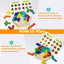 3D Hexagonal Wooden Puzzles Educational Toys For Children Kids Preschool Tangram Board Brain IQ Test Game Montessori Toys Gifts - Slobuy
