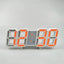 3D Mini Clock LED Digital Wall Clock Desk Clock Electronic Alarm Clock Living Room Wall Clock DIY Kitchen Timer - Slobuy